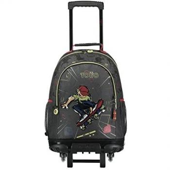 TOTTO Mochila escolar grande ruedas - Muska