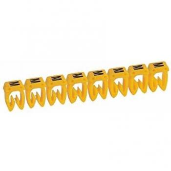 Legrand 038312 Etiqueta Cab 3 para Cableado de 0,5 A, 1,5 mm², Letra Mayúscula M