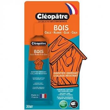 Cola Especial para Madera Cléo'Tech 30g - Sin Solventes, Mantiene Inmediatamente