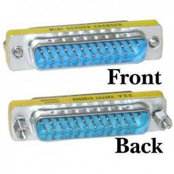 Adaptador Minigender DB25 M/M (MOD2525)
