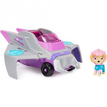 PAW Patrol Aqua Pups Skye Transforming Mantaray Vehicle with Collectible Action Figure - 6066141 - Toys for Kids Ages 3 and Up
