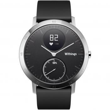 Withings Steel HR - Reloj de seguimiento de la actividad con monitorización, unisex, color negro, tamaño 40 mm