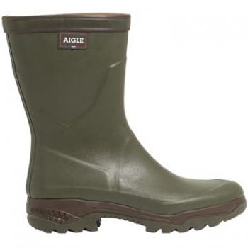 Aigle Parcours 2 Olive Green Rain Boots EU 38