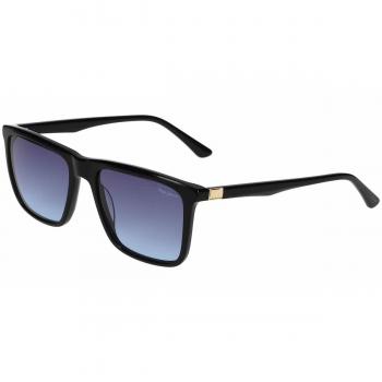 Pepe Jeans PJ7433 080 Anteojos de Sol para Hombre Negros, Lentes de Sol Para Hombre Negros, Gafas de Sol para Hombre Negras