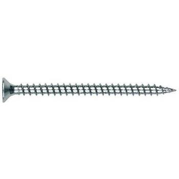 Index TPPOZ60110 - Tornillo tirafondo pozidriv zincado cabeza 90 avellanada lubrificado 6,0 x 110