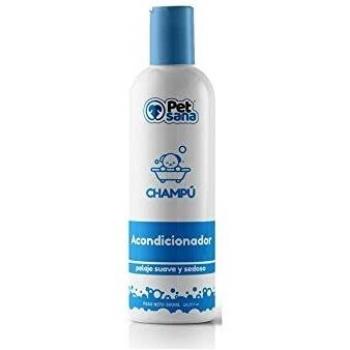 PETSANA Champú Acondicionador para Perros, Pelaje Suave y Sedoso, 750 ml