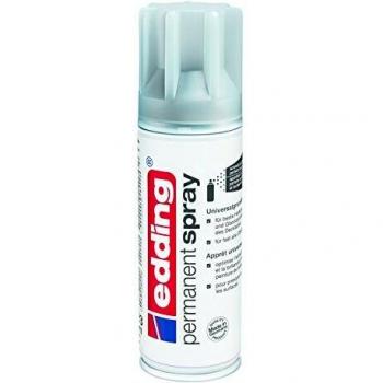 edding 5200-996 - Spray de pintura acrílica de 200 ml, secado rápido sin burbujas, imprimación universal, color gris