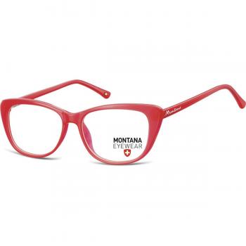 Montana Eyewear MA56 MA56A Armazones para Mujer Rojas 54 Lentes Recetadas
