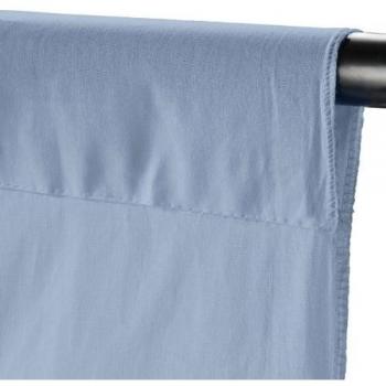 Walimex Cloth Background - Tela para fondo fotográfico, 2.85 x 6 m, skyway