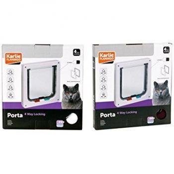 Puerta para Gatos 4 Way 192 x 200 mm