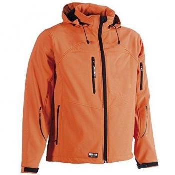 Chaqueta Softshell con Capucha Herock Poseidon Naranja Talla XXXL