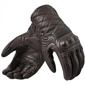 Guantes Rev'It Monster 2 Lady Negro, Guantes de moto para mujer, Talla XL, Color Negro