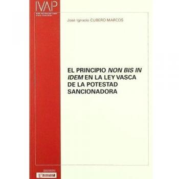 Principio non bis in idem en ley vasca de la potestad sancionadora