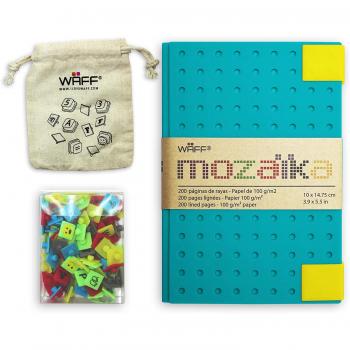 Cuaderno creativo Mozaika - Verde turquesa