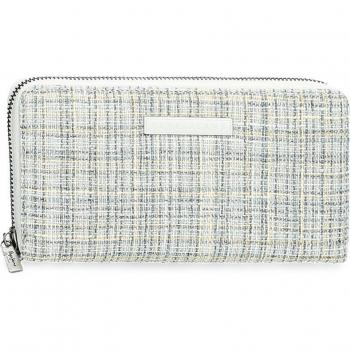 Cartera Pepe Jeans Oana con cremallera azul claro