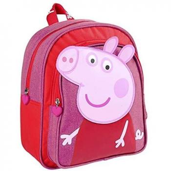 CERDÁ LIFE'S LITTLE MOMENTS, Mochila Infantil Peppa Pig-Licencia Oficial Nickelodeon para Niñas, Rosa, Edades recomendadas-3-6 años