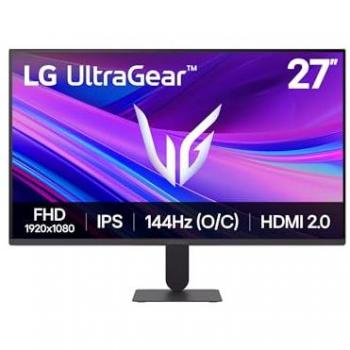 Monitor Gaming LG UltraGear 27 Full HD IPS 144Hz 5ms G-Sync FreeSync HDR10 VESA