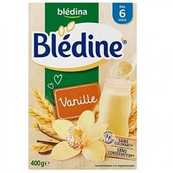 Cereales para Bebé Blédina Sabor Vainilla 400g - Desde 6 Meses - Sin Colorantes, Sin Conservantes