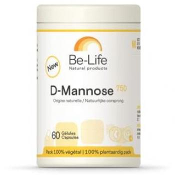 Be-Life D-Mannose 750 mg 60 cápsulas
