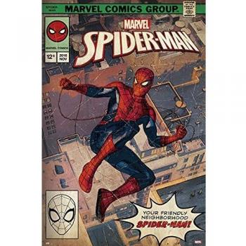 Grupo Erik Marvel Spider-Man Comic Front, póster Solo, 61 x 91.5 cm