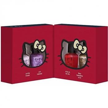 OPI Hello Kitty Limited Edition Nail Polish Mini - 4 Pack