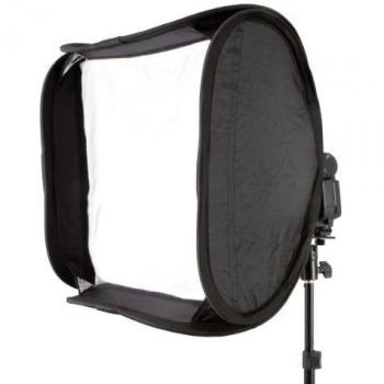Delamax EFS-40 - Ventana de luz para iluminación fotográfica, negro