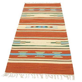 Kilim Original Hecho a Mano de Algodón 150x90 CM