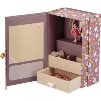 Caja de Música Emma - Melodía El Lago de los Cisnes - Kaloo K200006 - Personalizable con Bailarina - Estímulo Musical - A Partir de 3 años