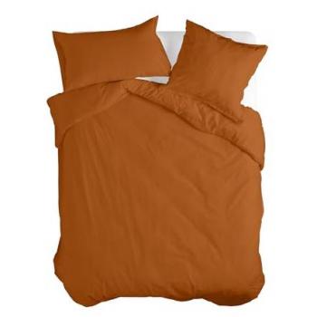 Funda Nórdica Basic Terracota 260x240 cm, 100% Algodón, calidad de 150 TC, Fabricado en España (No incluye fundas de almohada)
