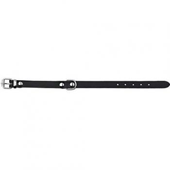 Trixie 19331 Basic - Collar, Talla S - M: 33-39 cm/16 mm, Color Negro
