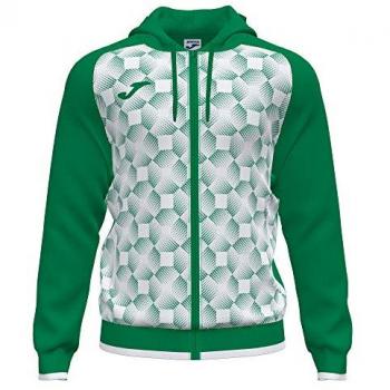 Chaqueta con capucha Joma Supernova III hombre verde blanco