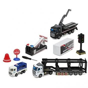 BB Kids-Playset de Vehículos City Rescue - Juguetes para Niños de 3 Años, 54 x 34 cm, Multicolor