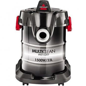 BISSELL Aspiradora multiusos 2026M MultiClean, aspiradora en seco y húmedo con función de soplador, 1500 W, juego de accesorios de 7 piezas, 23 l