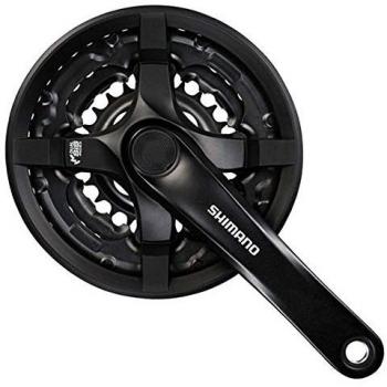 SHIMANO Fc-ty501 Vierkant 6/7/8-fach Bielas, Unisex Adulto, Negro, 170mm