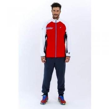 DROP SHOT Invictus Chándales de Tenis, Hombre, Rojo, XL