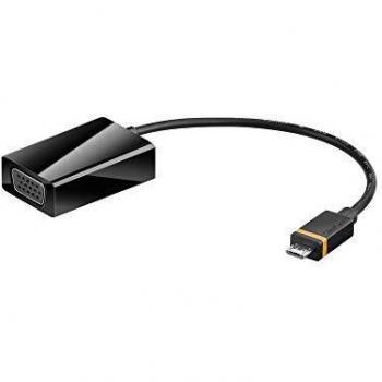 Adaptador SlimPort a VGA MicroUSB - M/F