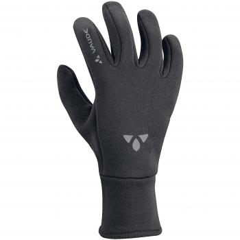 VAUDE - Guantes, tamaño 8 UK, color negro
