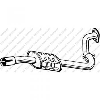 Silenciador intermedio BOSAL 281-277