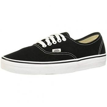 Vans Authentic Black Canvas Sneakers Size 10 US