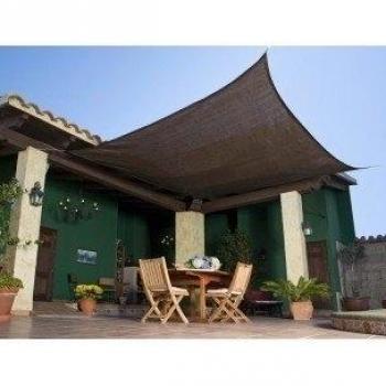 Catral 53010001 - Kit sombreo cuadrado, 0.1 x 360 x 360 cm, color marron oscuro