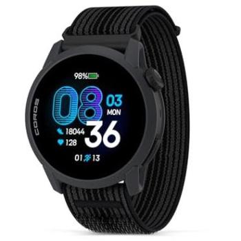 Coros Pace 4 Nylon GPS Smartwatch - Black, 43.40 mm