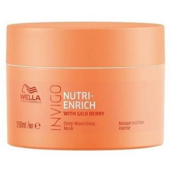 Mascarilla Capilar Nutritiva Wella Professionals Invigo Nutri-Enrich 150ml, fórmula profunda para cabello seco y dañado, 150 ml