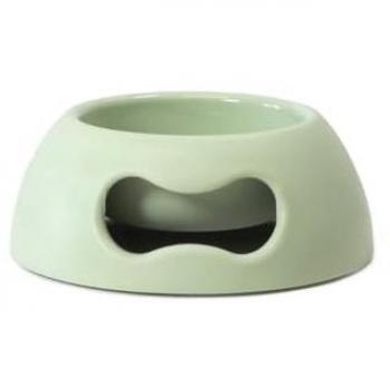 Dog Feeder United Pets Pappy Green polypropylene (Ø 24-5 cm)