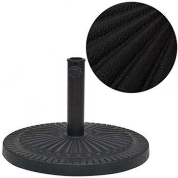 14 kg Black Round Resin Umbrella Base