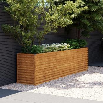 Corten Steel Garden Raised Bed 291x50x69 cm