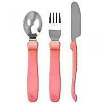 Twistshake 78216 - Cubiertos, color pastel coral
