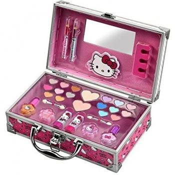 Hello Kitty Maletín Maquillaje Aluminio