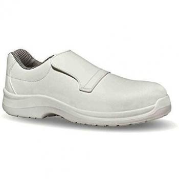 U-Power UW20032-35, UW20032-35-Calzado de Seguridad Gama WHITE68&Black Modelo Response S2 SRC Talla Hombre, Negro, 35 EU