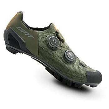 Zapatillas DMT MH10 MTB Unisex Adulto Verde Oscuro Negro - Talla 40 EU