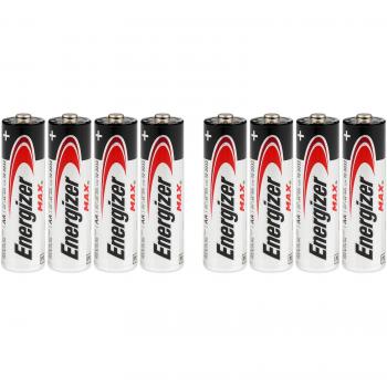 Pilas Energizer Max AA 4+4 - Pila Alcalina Max LR6 (AA) Blister 4+4 unidades CE